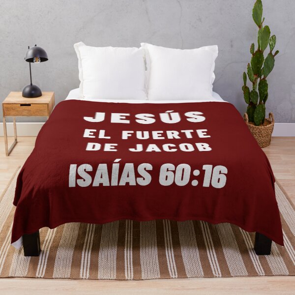 Item preview, Isaiah 60:16 Jesus Mighty One of Jacob Spanish Bible Verse designed and sold by NombresDeJesus.