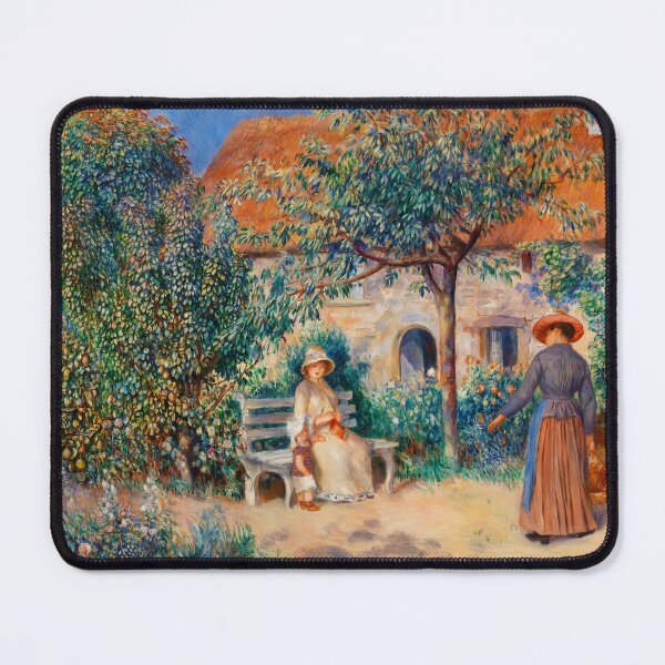 Item preview, In Brittany 1886 by Pierre-Auguste Renoir Art designed and sold by Go Logo Designs.