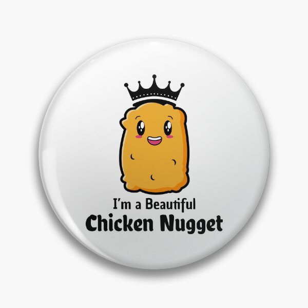 Item preview, Chicken Nuggets Fast Food Funny Saying designed and sold by TastefulTees.