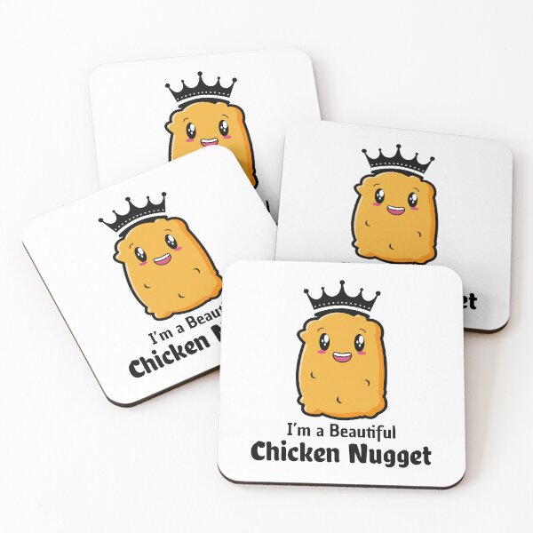 Item preview, Chicken Nuggets Fast Food Funny Saying designed and sold by TastefulTees.