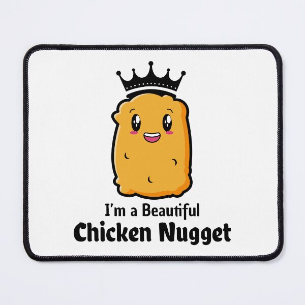 Item preview, Chicken Nuggets Fast Food Funny Saying designed and sold by TastefulTees.
