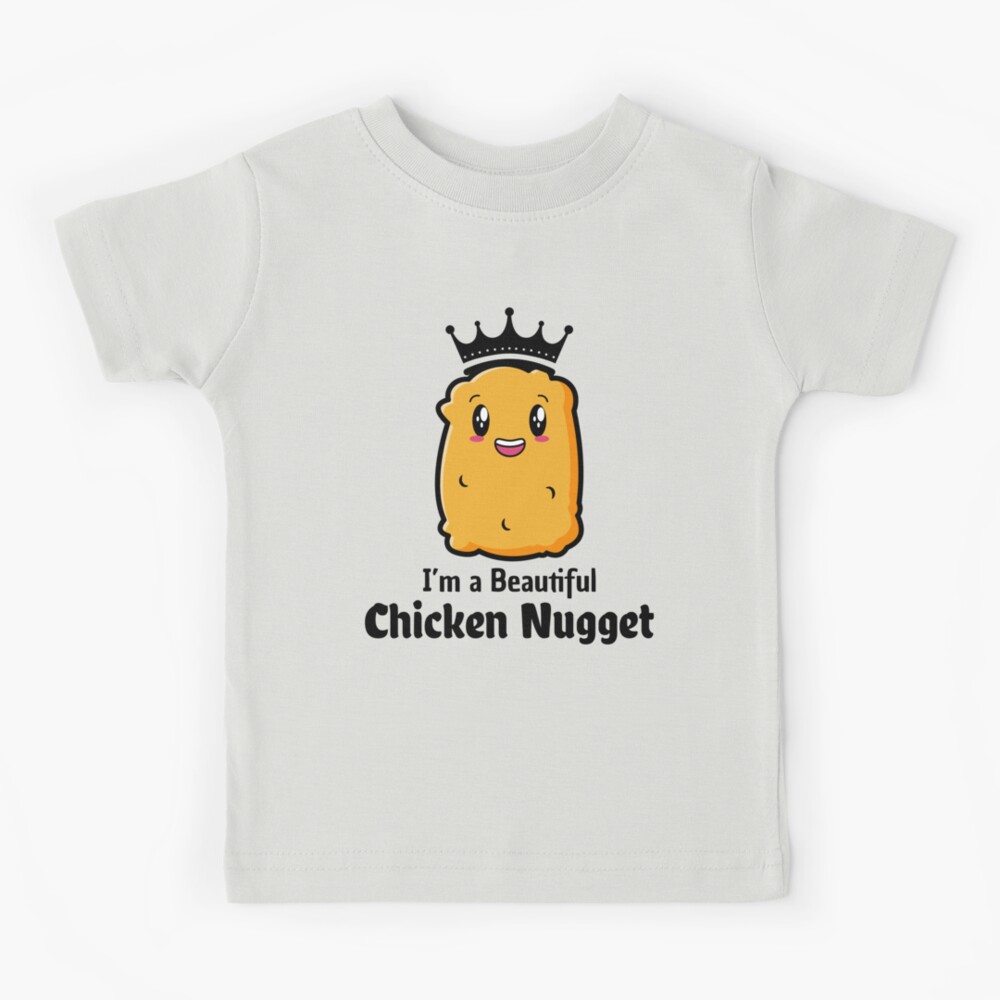 Chicken Nuggets Fast Food Funny Saying' Unisex Crewneck Sweatshirt
