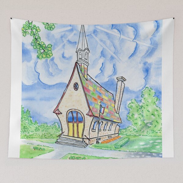 Item preview, Grande Belle Vue , Grand Pre, Church, Acadian designed and sold by Kevin Cameron.
