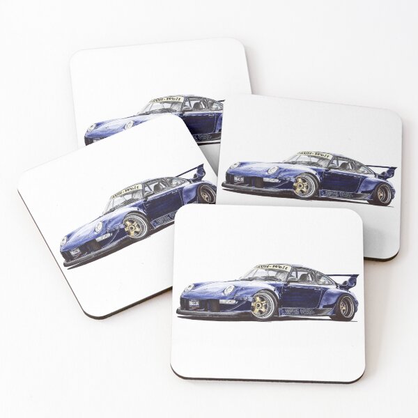 Item preview, RWB Porsche 911 Royal Ocean v.2. designed and sold by Car drawings by Pavlo Scherbatyuk.