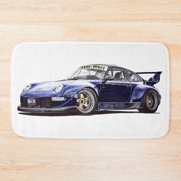 Item preview, RWB Porsche 911 Royal Ocean v.2. designed and sold by Car drawings by Pavlo Scherbatyuk.