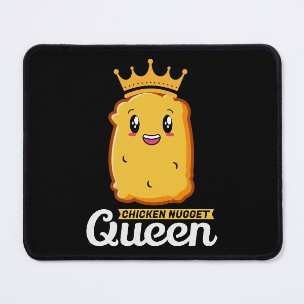Item preview, Chicken Nugget Queen Birthday Fast Food Funny designed and sold by TastefulTees.