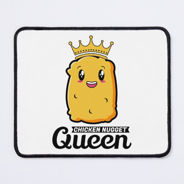 Item preview, Chicken Nugget Queen Birthday Fast Food Funny designed and sold by TastefulTees.