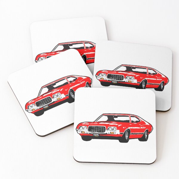 Item preview, Bright Red 1972 FT designed and sold by CoolRide.