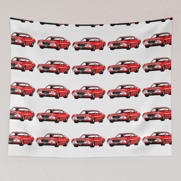 Item preview, Bright Red 1972 FT designed and sold by CoolRide.