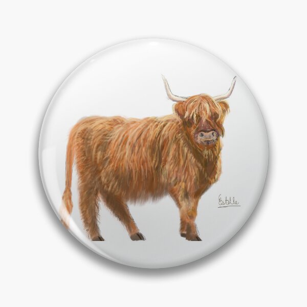 Item preview, Highland Cow designed and sold by EstelleNaturals.