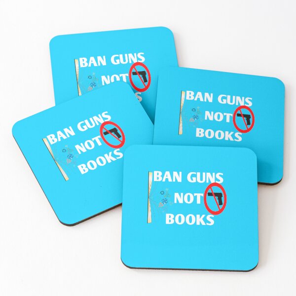 Item preview, Ban Guns Not Books foolish  designed and sold by marianna cotaru.