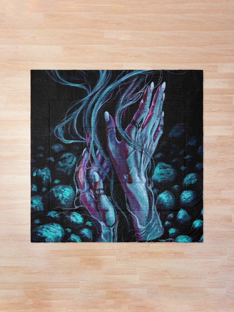 Alternate view of In The River Comforter