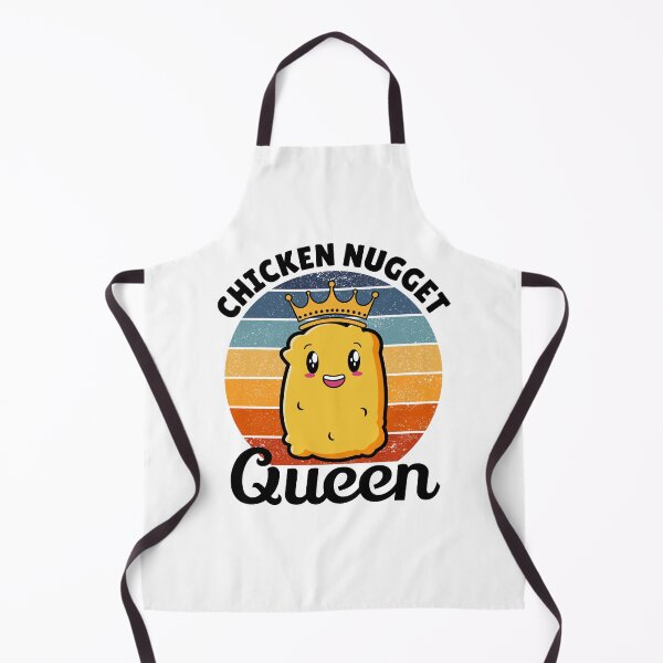 Item preview, Chicken Nugget Queen Birthday Fast Food Funny designed and sold by TastefulTees.