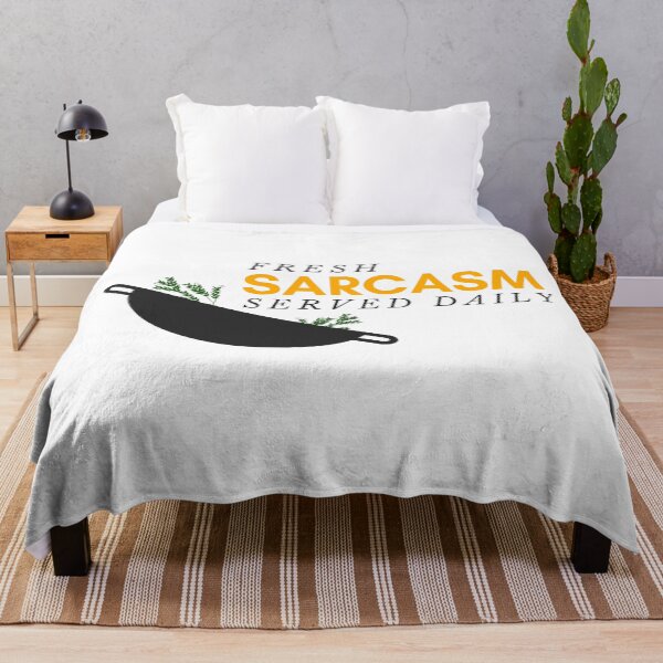 Item preview, Fresh Sarcasm Served Daily designed and sold by wildpiksel.