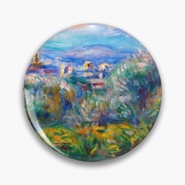 Artikelvorschau, PIERRE-AUGUSTE RENOIR HD - Landscape (Paysage) (1917) entworfen und verkauft von Go Logo Designs.