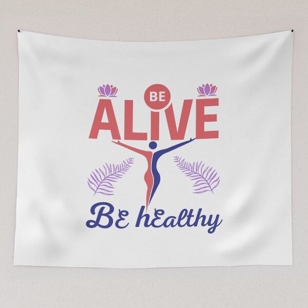 Item preview, Be Alive Be Healthy Healthy Lifestyle Choices Exercise designed and sold by Fudoitga.