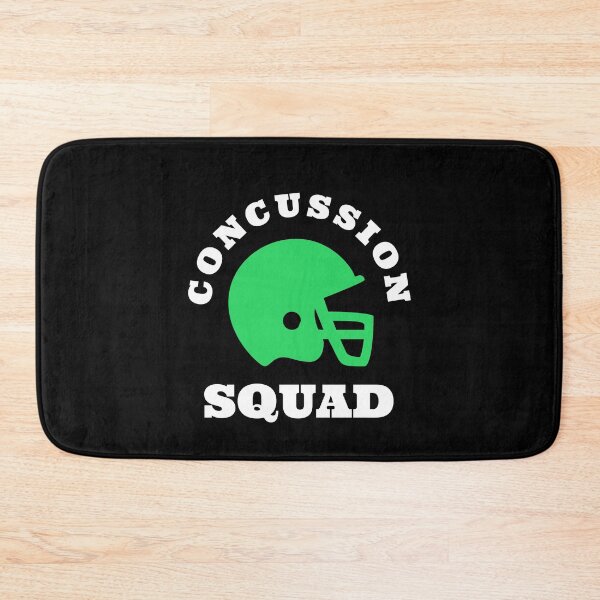 Item preview, concussion, football head injury, funny, concussed, TBI, traumatic brain injury awareness month, TBI, concussed themed design on a T-shirt, sticker, and mug designed and sold by smichaeliv.