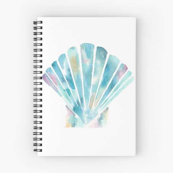 Item preview, Seashell Watercolor Watercolour designed and sold by Nicky Levi.