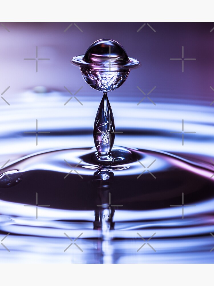 WATER AND THE UNIVERSE - Water Drop Collision Splash Art, Calming