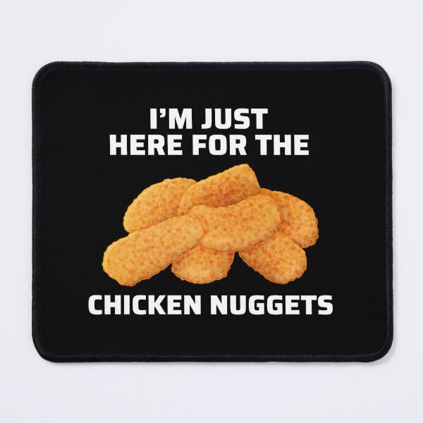 Item preview, Chicken Nuggets Fast Food Funny Saying designed and sold by TastefulTees.