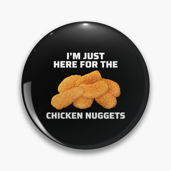 Item preview, Chicken Nuggets Fast Food Funny Saying designed and sold by TastefulTees.