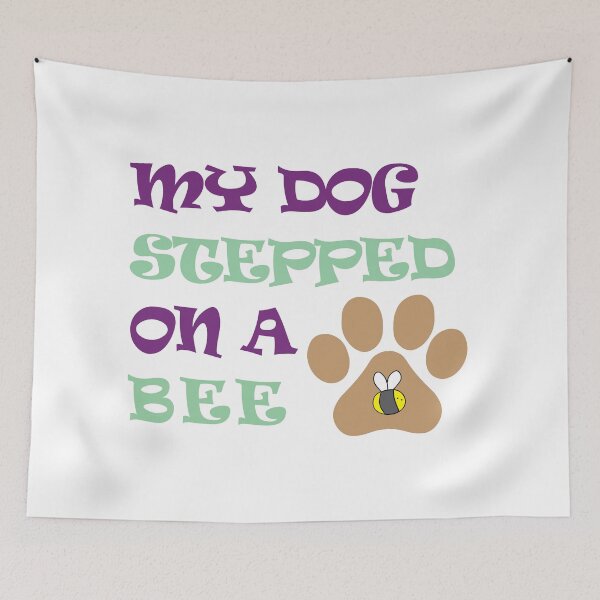 Item preview, My Dog Stepped On a Bee T-shirt designed and sold by DeliveryGeorge.