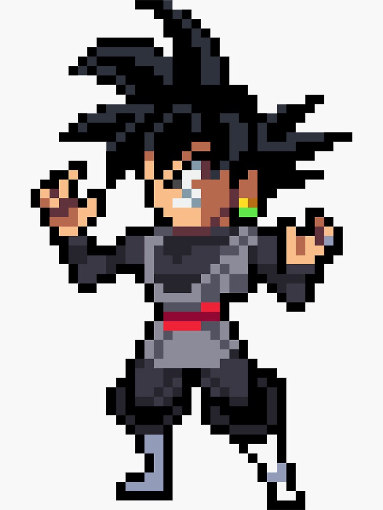 Broly Super Saiyan 5 HQ Pixel Edition Sticker for Sale by adventfan