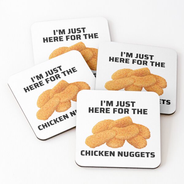 Item preview, Chicken Nuggets Fast Food Funny Saying designed and sold by TastefulTees.