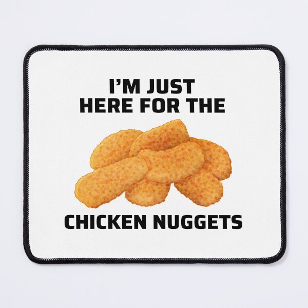 Item preview, Chicken Nuggets Fast Food Funny Saying designed and sold by TastefulTees.