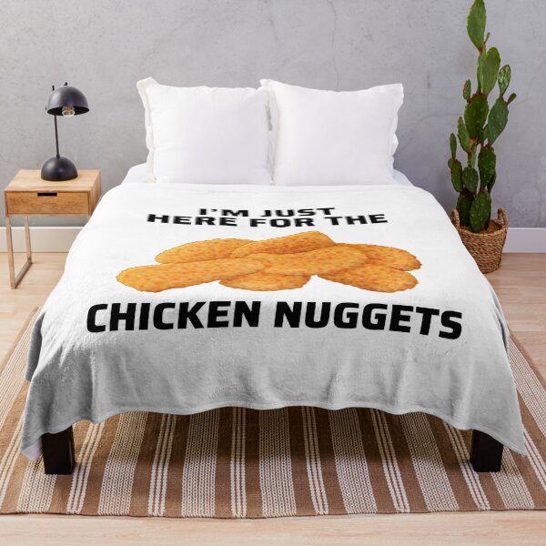 Item preview, Chicken Nuggets Fast Food Funny Saying designed and sold by TastefulTees.