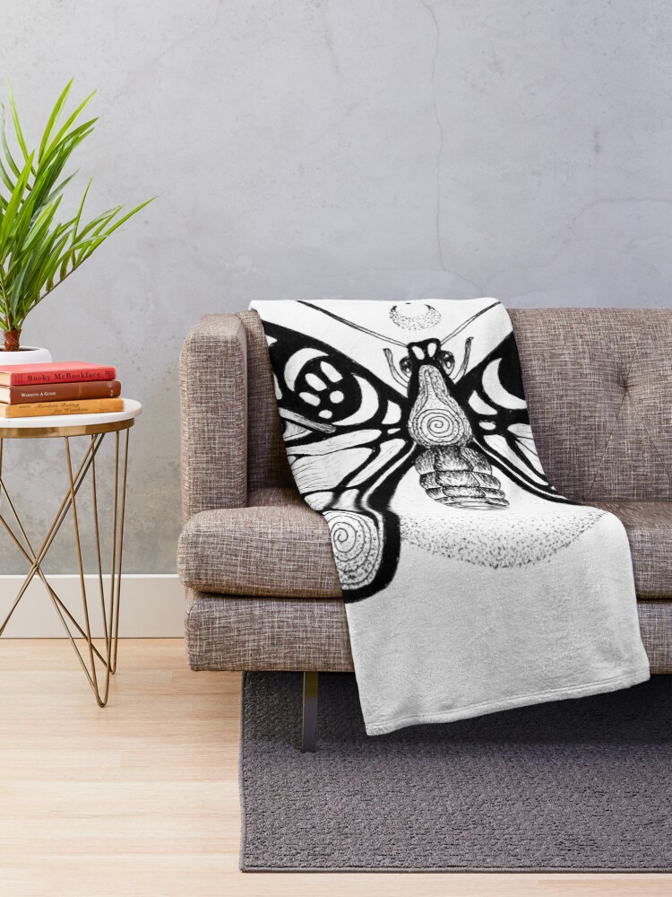 Alternate view of Metamorphosis Throw Blanket