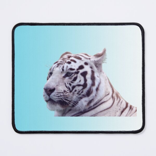 Item preview, Last White Tiger Mouse Pad designed and sold by MICKSPIKS.