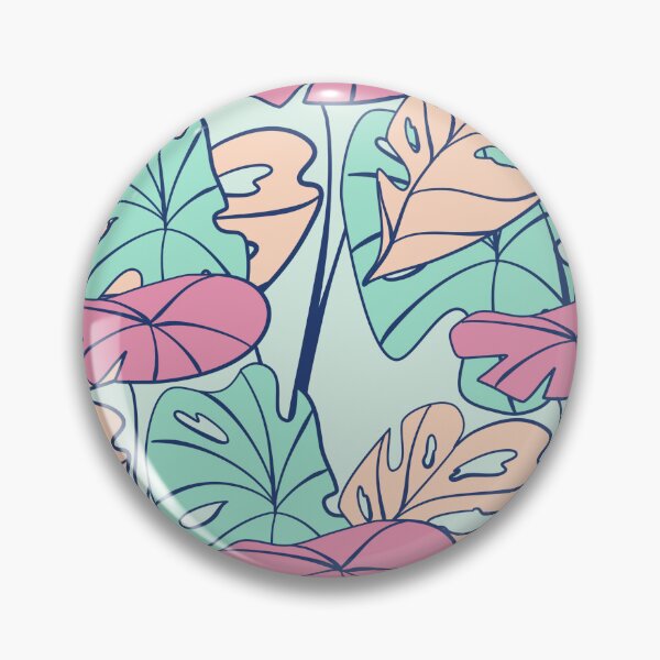 Item preview, Colorful Tropical Leaves Pattern Philodendron Monstera designed and sold by GraphicsClub.