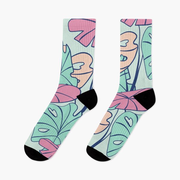 Item preview, Colorful Tropical Leaves Pattern Philodendron Monstera designed and sold by GraphicsClub.