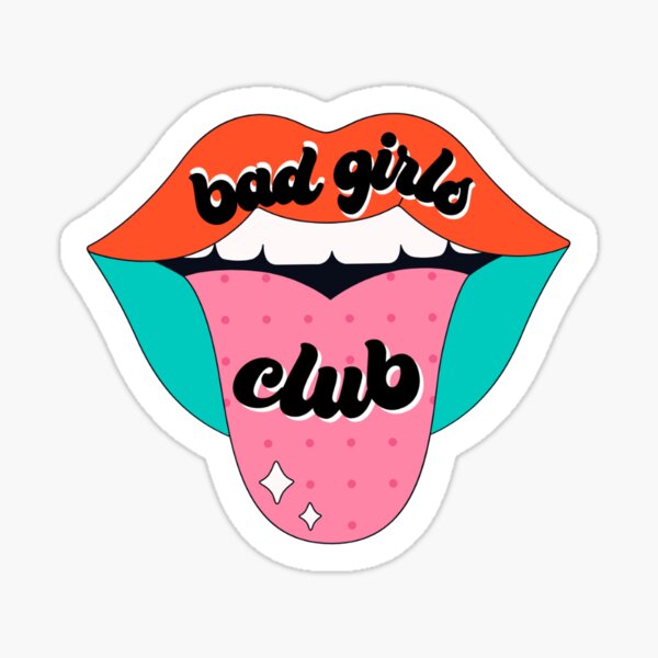Bad Girls Club Lips Sticker