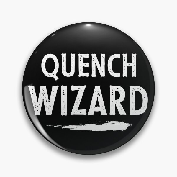 Item preview, Quench wizard knifemaker bladesmith designed and sold by Tanya Mihe.