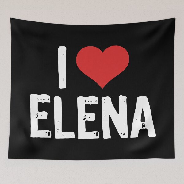 Item preview, I Love Elena designed and sold by The "I Love Everything" Shop.