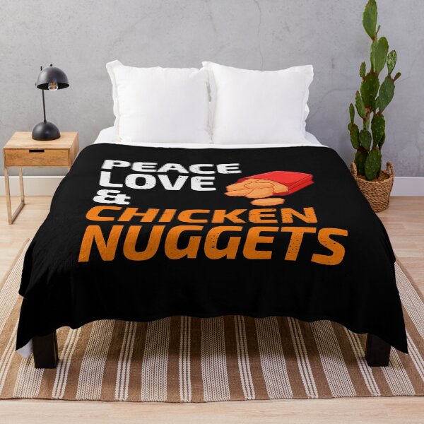 Item preview, Chicken Nuggets Fast Food Funny Saying designed and sold by TastefulTees.
