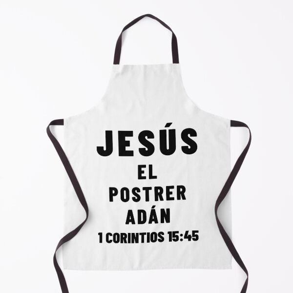 Item preview, 1 Corinthians 15:45 Jesus the Last Adam Spanish Bible Verse designed and sold by NombresDeJesus.