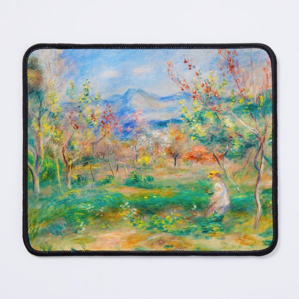 Item preview, PIERRE-AUGUSTE RENOIR HD - Landscape (Paysage) (1900–1905) designed and sold by Go Logo Designs.