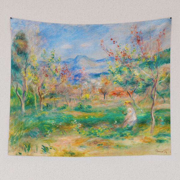 Item preview, PIERRE-AUGUSTE RENOIR HD - Landscape (Paysage) (1900–1905) designed and sold by Go Logo Designs.