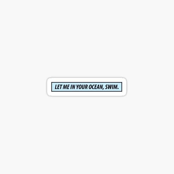 Chase Atlantic Friends Lyrics Sticker for Sale by 4amNostalgia