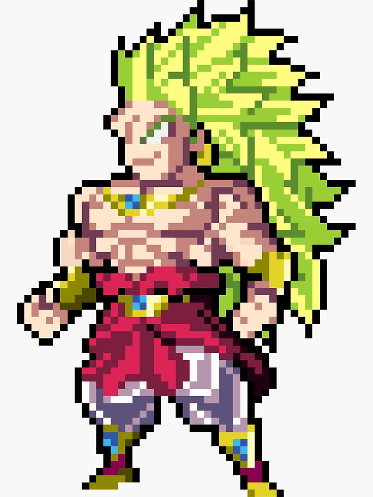 Shallot Super Saiyan Blue Pixel Edition | Sticker