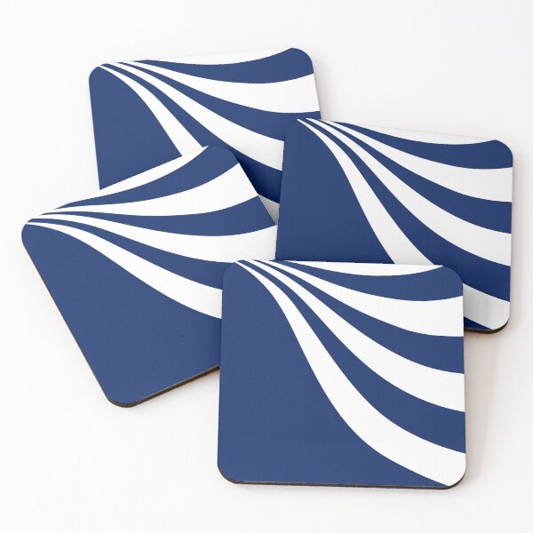 Item preview, Blue and White Wave designed and sold by LAEC-Shop.
