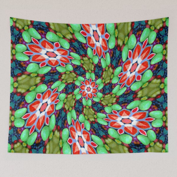 Item preview, Colorful soap flower pattern designed and sold by Patternflower.