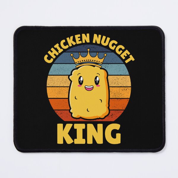 Item preview, Chicken Nugget King Birthday Fast Food Funny designed and sold by TastefulTees.