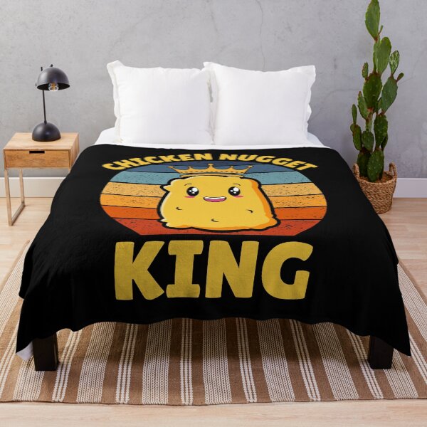 Item preview, Chicken Nugget King Cumpleaños Comida rápida Divertido designed and sold by TastefulTees.