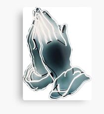Drake // praying Metal Print