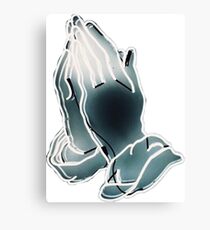Drake // praying Canvas Print