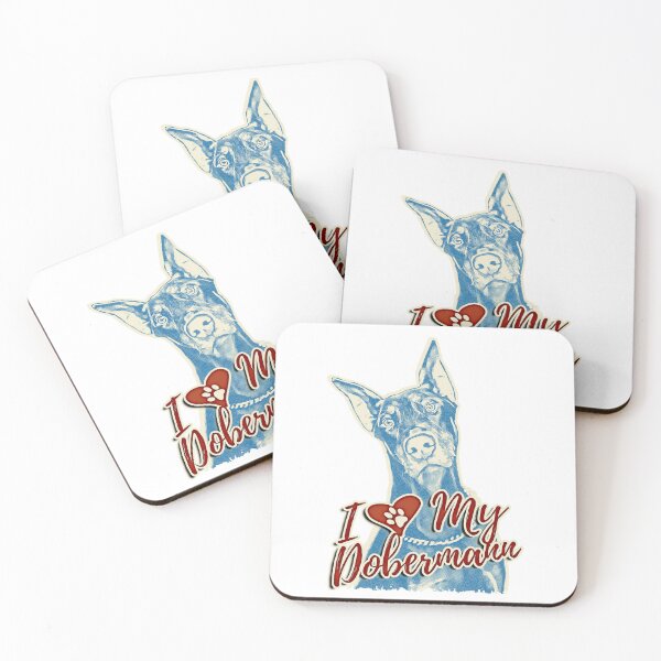 Item preview, I Love my Dobermann designed and sold by csoDesign.